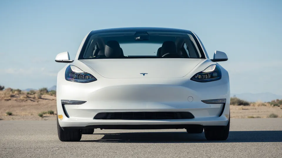 Representative Tesla Model 3 rental